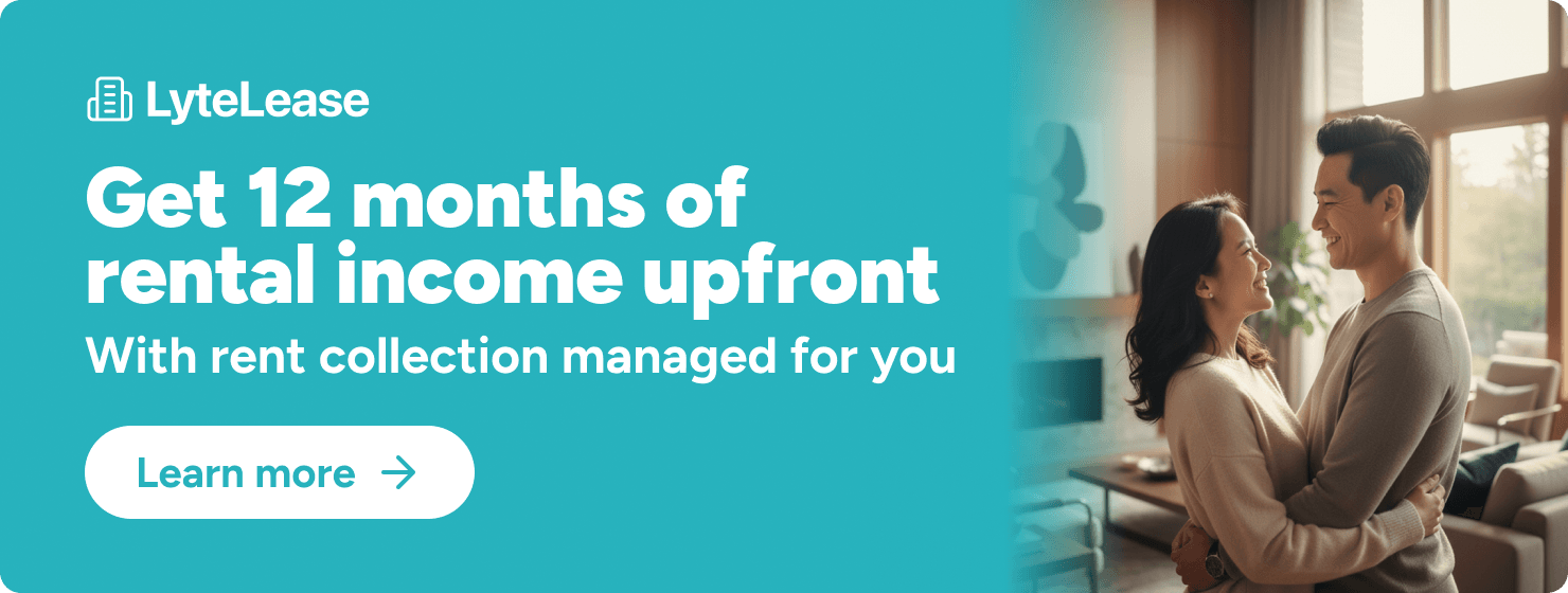 LyteLease rental income upfront